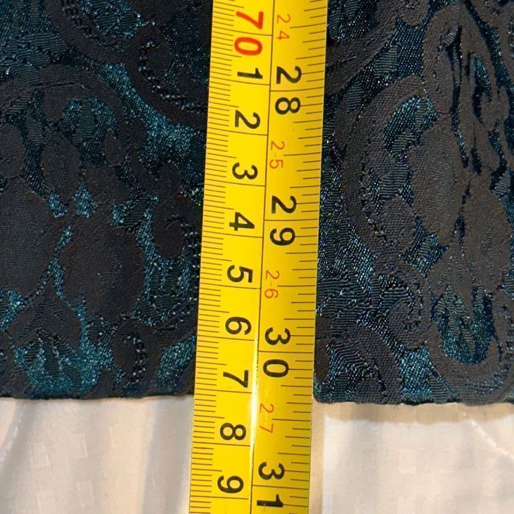 Forever 21 Above Knee Dress Size 5 Black and Teal - Picture 6 of 9